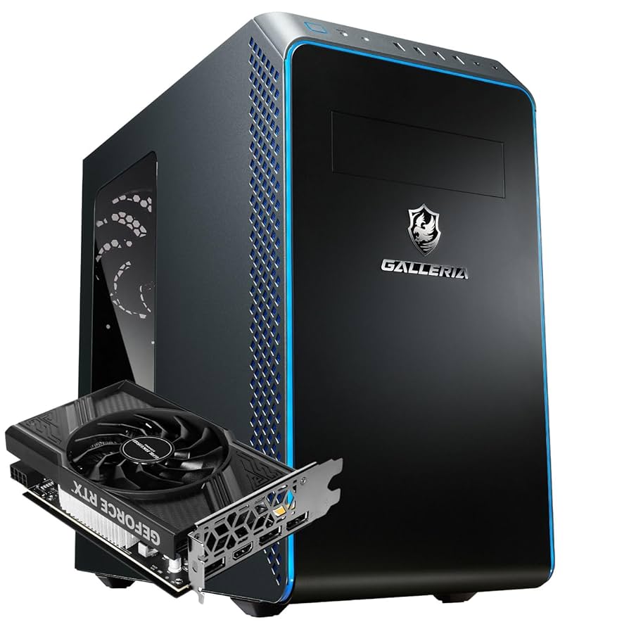 Amazon.co.jp: GALLERIA Core i5-7500 Gaming PC, Desktop, PC